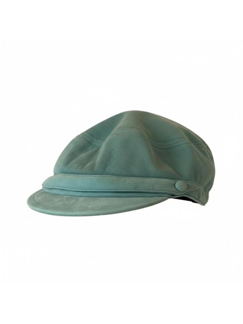 vintage blue flat cap
